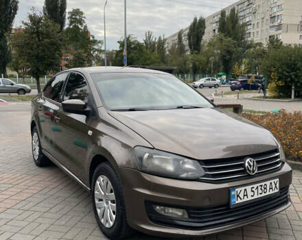 Фольксваген Поло 2018 у Києві на Automoto.ua Коричневий Фольксваген Поло, об'ємом двигуна 1.4 л та пробігом 201 тис. км за 6800 $, фото 2 на Automoto.ua