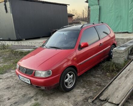 Червоний Фольксваген Поло, об'ємом двигуна 1.4 л та пробігом 266 тис. км за 1500 $, фото 2 на Automoto.ua