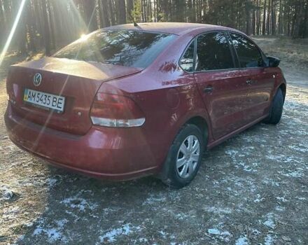 Красный Фольксваген Поло, объемом двигателя 1.6 л и пробегом 171 тыс. км за 5200 $, фото 5 на Automoto.ua