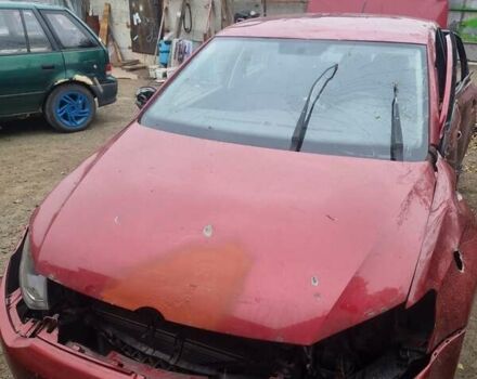 Красный Фольксваген Поло, объемом двигателя 1.6 л и пробегом 211 тыс. км за 3200 $, фото 1 на Automoto.ua