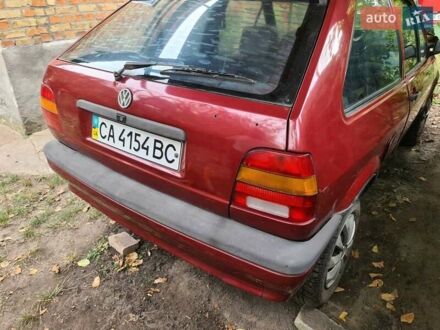 Фольксваген Поло 1990 в Корсунь-Шевченковском на Automoto.ua Красный Фольксваген Поло, объемом двигателя 1.3 л и пробегом 284 тыс. км за 1300 $, фото 1 на Automoto.ua