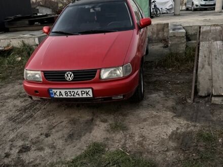 Червоний Фольксваген Поло, об'ємом двигуна 1.4 л та пробігом 266 тис. км за 1500 $, фото 1 на Automoto.ua