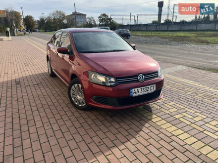 Красный Фольксваген Поло, объемом двигателя 1.6 л и пробегом 211 тыс. км за 6900 $, фото 1 на Automoto.ua