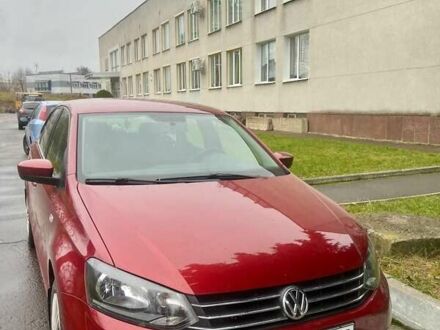 Красный Фольксваген Поло, объемом двигателя 1.6 л и пробегом 90 тыс. км за 9500 $, фото 1 на Automoto.ua