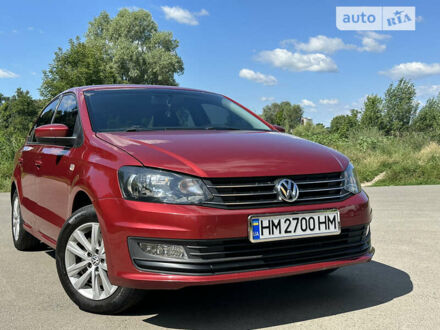 Фольксваген Поло 2016 у Сумах на Automoto.ua Червоний Фольксваген Поло, об'ємом двигуна 1.6 л та пробігом 173 тис. км за 10500 $, фото 1 на Automoto.ua