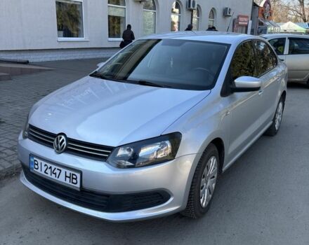 Серый Фольксваген Поло, объемом двигателя 1.6 л и пробегом 216 тыс. км за 5800 $, фото 1 на Automoto.ua