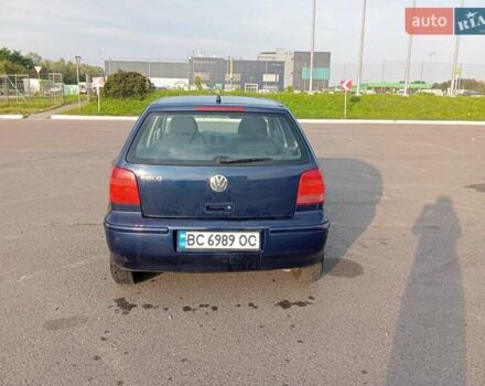 Синий Фольксваген Поло, объемом двигателя 1.4 л и пробегом 172 тыс. км за 2600 $, фото 2 на Automoto.ua