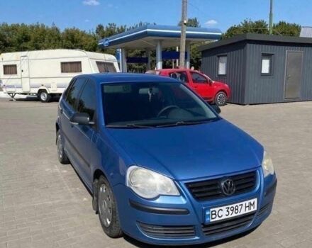 Синий Фольксваген Поло, объемом двигателя 1.4 л и пробегом 195 тыс. км за 5000 $, фото 2 на Automoto.ua