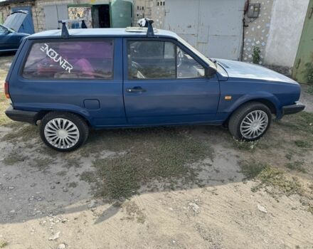 Синий Фольксваген Поло, объемом двигателя 1.4 л и пробегом 555 тыс. км за 800 $, фото 1 на Automoto.ua