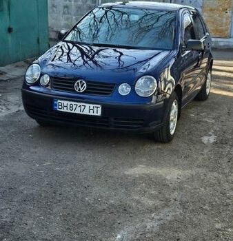 Синий Фольксваген Поло, объемом двигателя 1.39 л и пробегом 167 тыс. км за 5000 $, фото 1 на Automoto.ua