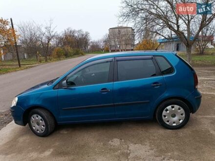 Синий Фольксваген Поло, объемом двигателя 1.4 л и пробегом 146 тыс. км за 4400 $, фото 1 на Automoto.ua