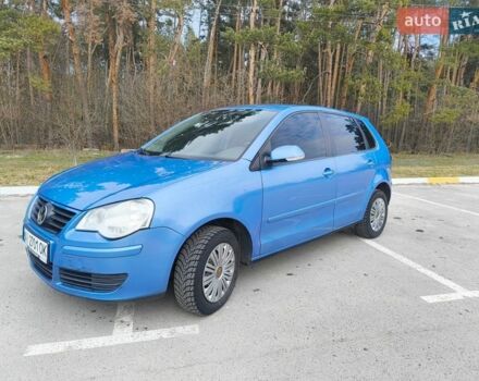 Синий Фольксваген Поло, объемом двигателя 1.39 л и пробегом 190 тыс. км за 5800 $, фото 1 на Automoto.ua