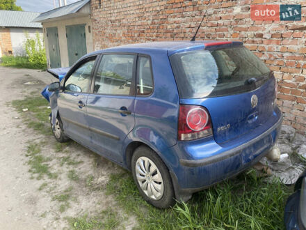 Фольксваген Поло 2008 в Тернополе на Automoto.ua Синий Фольксваген Поло, объемом двигателя 1.4 л и пробегом 110 тыс. км за 1750 $, фото 1 на Automoto.ua