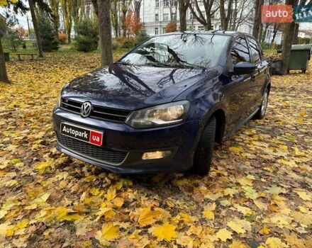 Синий Фольксваген Поло, объемом двигателя 1.6 л и пробегом 218 тыс. км за 7290 $, фото 1 на Automoto.ua