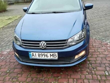 Синий Фольксваген Поло, объемом двигателя 1.4 л и пробегом 89 тыс. км за 10500 $, фото 1 на Automoto.ua