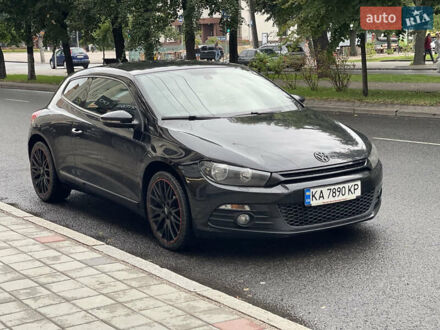 Черный Фольксваген Скирокко, объемом двигателя 1.97 л и пробегом 195 тыс. км за 14000 $, фото 1 на Automoto.ua