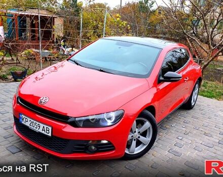 Красный Фольксваген Скирокко, объемом двигателя 1.4 л и пробегом 228 тыс. км за 6950 $, фото 1 на Automoto.ua