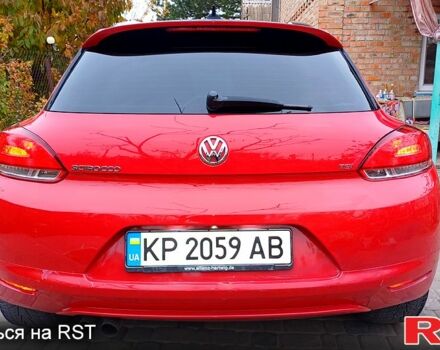 Красный Фольксваген Скирокко, объемом двигателя 1.4 л и пробегом 228 тыс. км за 6950 $, фото 4 на Automoto.ua