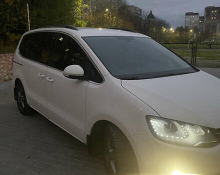 Білий Фольксваген Шаран, об'ємом двигуна 2 л та пробігом 263 тис. км за 11700 $, фото 3 на Automoto.ua