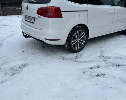 Білий Фольксваген Шаран, об'ємом двигуна 2 л та пробігом 272 тис. км за 15500 $, фото 3 на Automoto.ua