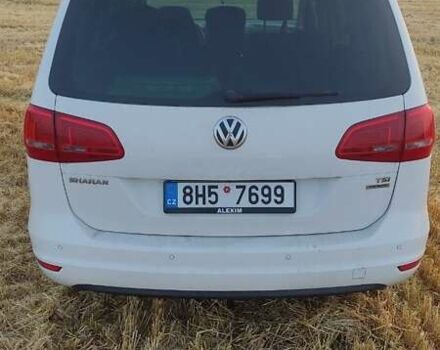 Белый Фольксваген Шаран, объемом двигателя 1.4 л и пробегом 245 тыс. км за 9920 $, фото 8 на Automoto.ua