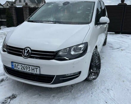 Білий Фольксваген Шаран, об'ємом двигуна 2 л та пробігом 272 тис. км за 15500 $, фото 6 на Automoto.ua