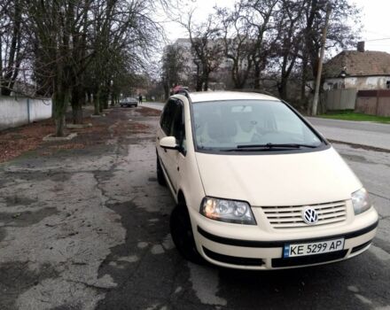 Бежевый Фольксваген Шаран, объемом двигателя 1.9 л и пробегом 309 тыс. км за 4979 $, фото 1 на Automoto.ua