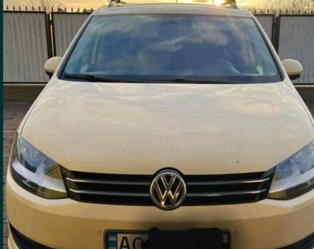 Бежевый Фольксваген Шаран, объемом двигателя 2 л и пробегом 410 тыс. км за 9800 $, фото 10 на Automoto.ua