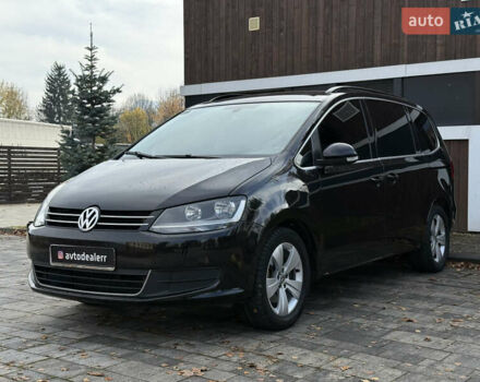 Черный Фольксваген Шаран, объемом двигателя 2 л и пробегом 245 тыс. км за 9900 $, фото 6 на Automoto.ua