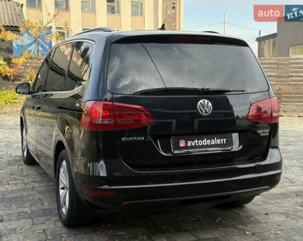Черный Фольксваген Шаран, объемом двигателя 2 л и пробегом 245 тыс. км за 9900 $, фото 15 на Automoto.ua