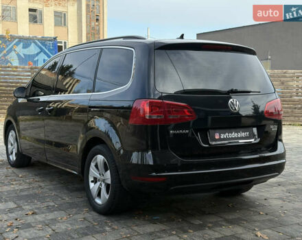 Черный Фольксваген Шаран, объемом двигателя 2 л и пробегом 245 тыс. км за 9900 $, фото 14 на Automoto.ua