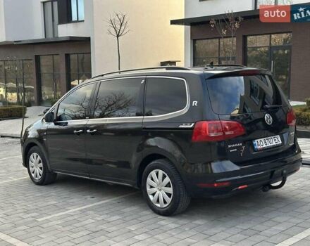 Черный Фольксваген Шаран, объемом двигателя 2 л и пробегом 319 тыс. км за 11500 $, фото 9 на Automoto.ua