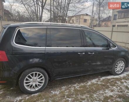 Черный Фольксваген Шаран, объемом двигателя 2 л и пробегом 270 тыс. км за 13500 $, фото 5 на Automoto.ua