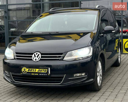 Черный Фольксваген Шаран, объемом двигателя 1.97 л и пробегом 285 тыс. км за 14700 $, фото 2 на Automoto.ua