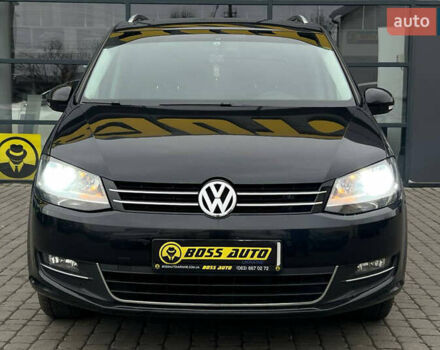 Черный Фольксваген Шаран, объемом двигателя 1.97 л и пробегом 285 тыс. км за 14700 $, фото 1 на Automoto.ua