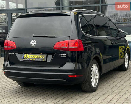 Черный Фольксваген Шаран, объемом двигателя 1.97 л и пробегом 285 тыс. км за 14700 $, фото 4 на Automoto.ua