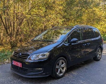 Черный Фольксваген Шаран, объемом двигателя 2 л и пробегом 218 тыс. км за 15850 $, фото 14 на Automoto.ua