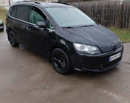 Черный Фольксваген Шаран, объемом двигателя 1.97 л и пробегом 288 тыс. км за 13800 $, фото 7 на Automoto.ua