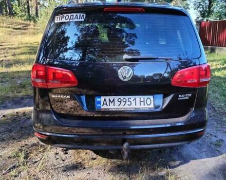 Фольксваген Шаран 2013 в Житомире на Automoto.ua Черный Фольксваген Шаран, объемом двигателя 1.97 л и пробегом 288 тыс. км за 13500 $, фото 1 на Automoto.ua