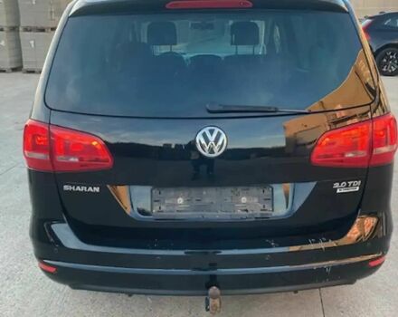 Черный Фольксваген Шаран, объемом двигателя 2 л и пробегом 83 тыс. км за 5900 $, фото 3 на Automoto.ua