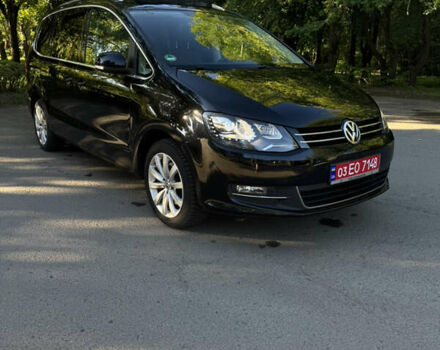 Чорний Фольксваген Шаран, об'ємом двигуна 2 л та пробігом 235 тис. км за 15800 $, фото 2 на Automoto.ua