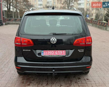 Чорний Фольксваген Шаран, об'ємом двигуна 2 л та пробігом 250 тис. км за 15900 $, фото 5 на Automoto.ua