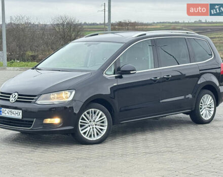 Черный Фольксваген Шаран, объемом двигателя 1.97 л и пробегом 290 тыс. км за 17604 $, фото 2 на Automoto.ua