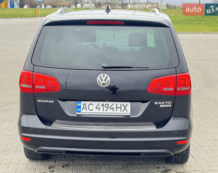 Черный Фольксваген Шаран, объемом двигателя 1.97 л и пробегом 290 тыс. км за 17604 $, фото 26 на Automoto.ua