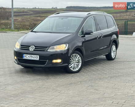 Черный Фольксваген Шаран, объемом двигателя 1.97 л и пробегом 290 тыс. км за 17604 $, фото 4 на Automoto.ua