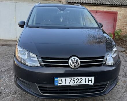 Черный Фольксваген Шаран, объемом двигателя 2 л и пробегом 432 тыс. км за 18300 $, фото 1 на Automoto.ua