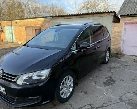 Черный Фольксваген Шаран, объемом двигателя 2 л и пробегом 432 тыс. км за 18300 $, фото 2 на Automoto.ua