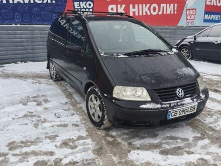 Чорний Фольксваген Шаран, об'ємом двигуна 2 л та пробігом 438 тис. км за 5700 $, фото 1 на Automoto.ua