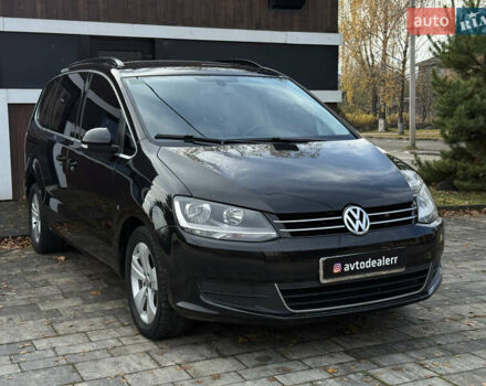 Черный Фольксваген Шаран, объемом двигателя 2 л и пробегом 245 тыс. км за 9900 $, фото 1 на Automoto.ua