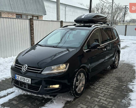 Черный Фольксваген Шаран, объемом двигателя 1.97 л и пробегом 421 тыс. км за 9600 $, фото 1 на Automoto.ua